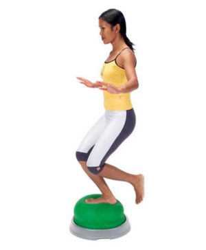 Напівсфера балансувальна на платформі