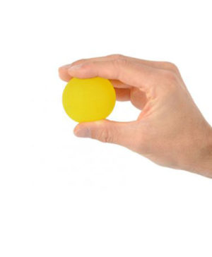 Веселый мячик желтый