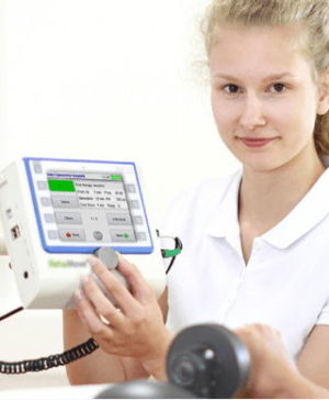 Пристрій для реабілітації MOTOmed loop.la для рук та ніг (в комплекті з приладом для електростимуляції РехаМув 2)