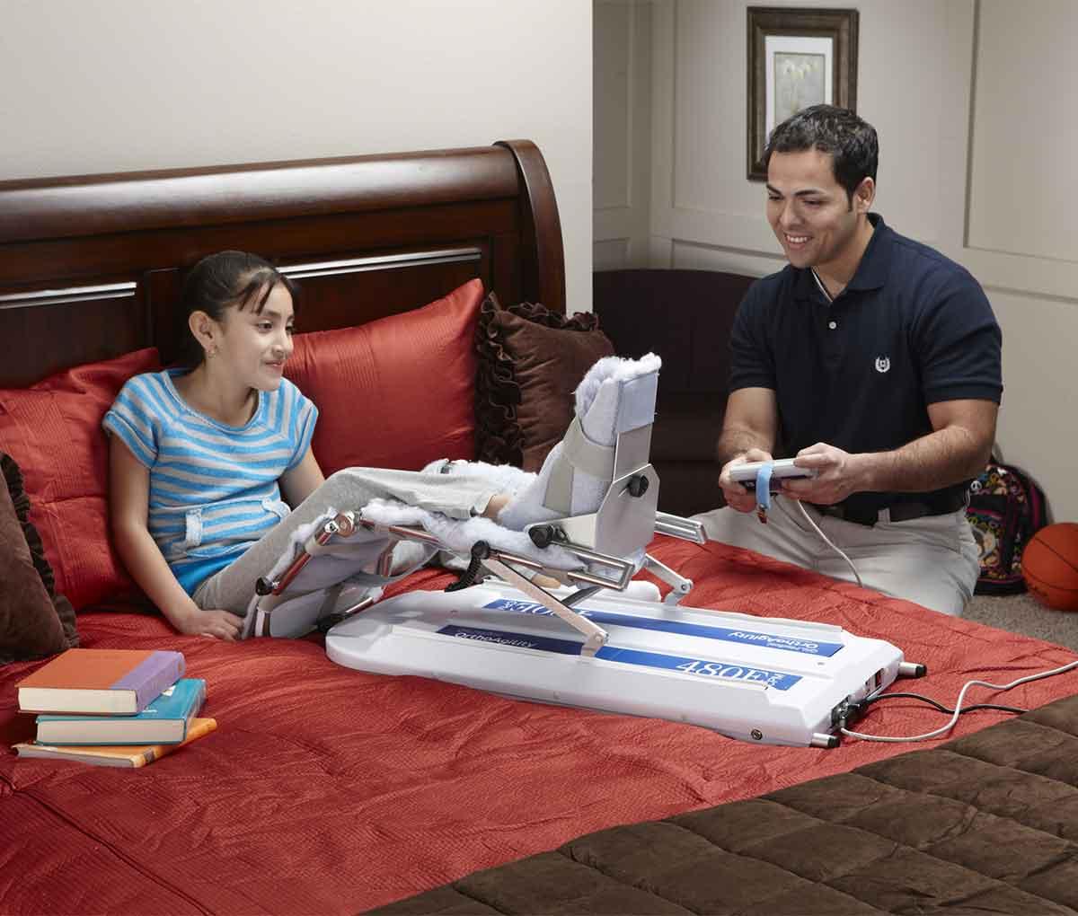 Тренажер для пассивной разработки колена CPM 480E — изображение 4